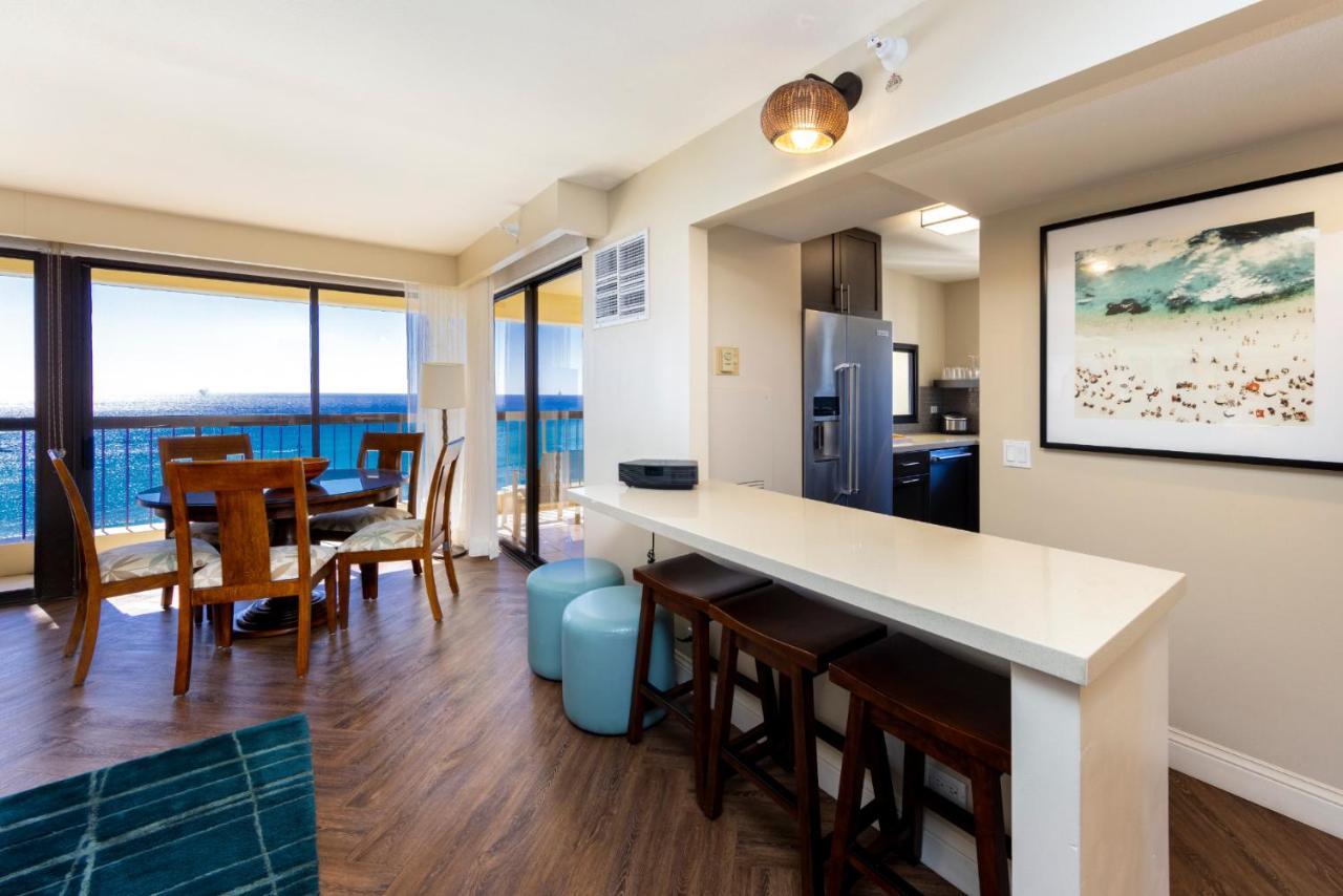 Ocean Front Spectacular Condo ホノルル エクステリア 写真